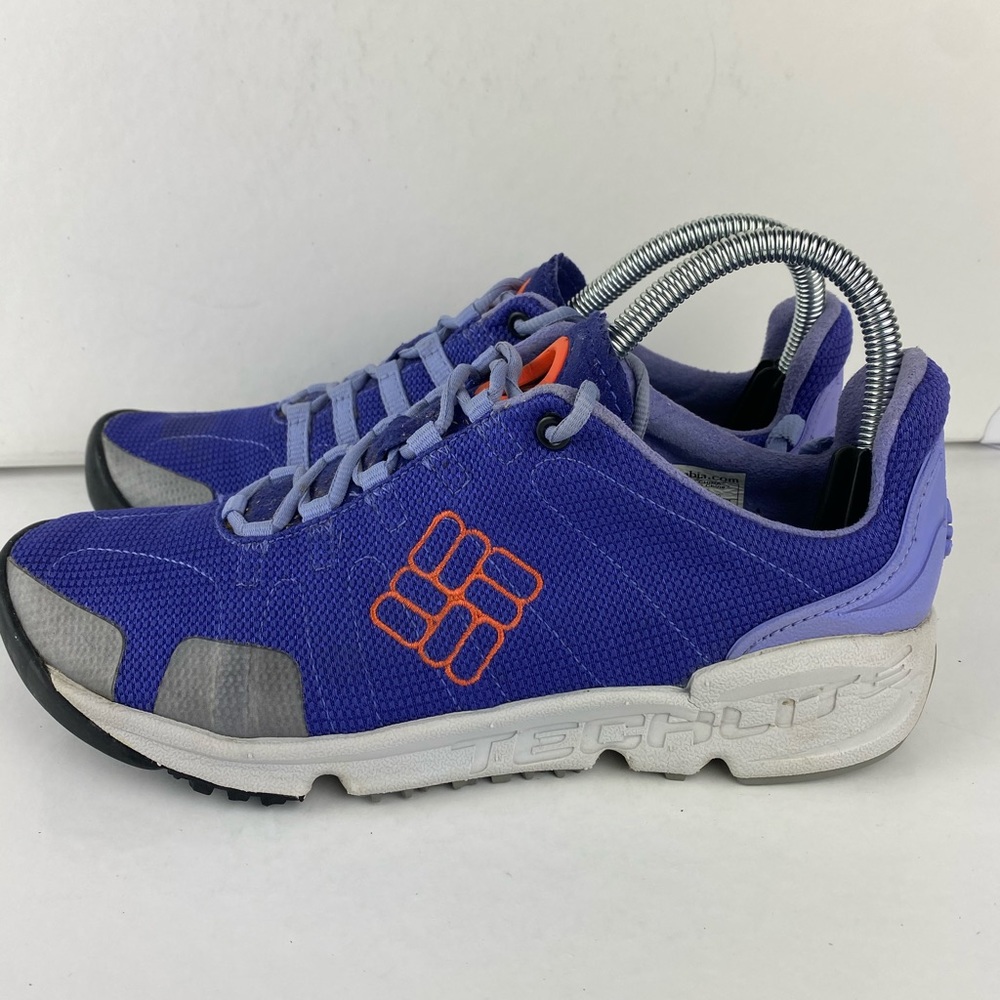 Columbia Purple and Orange Trail Sneakers